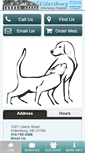 Mobile Screenshot of eldersburgvet.com